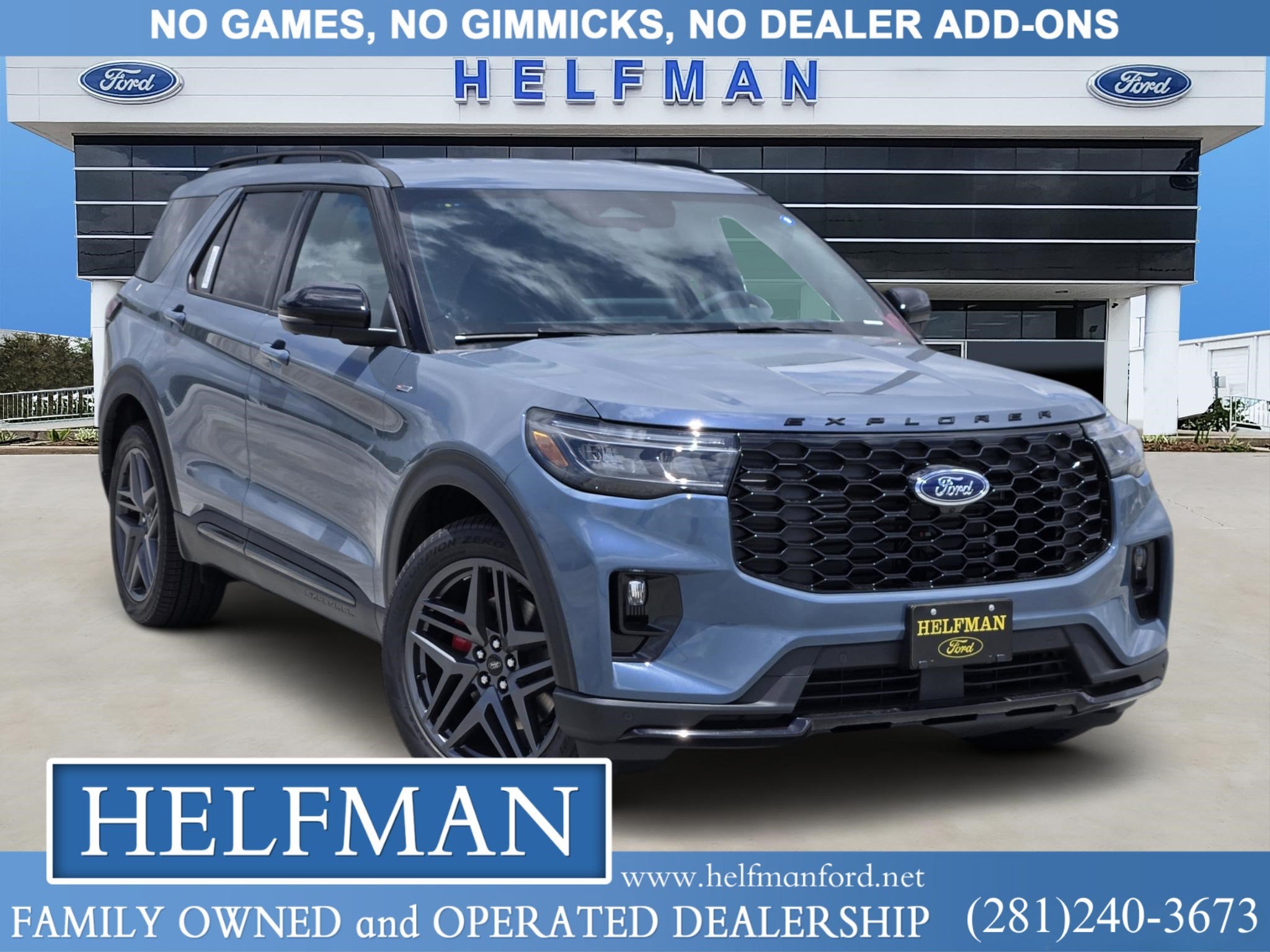 New 2026 Ford Explorer ST-Line