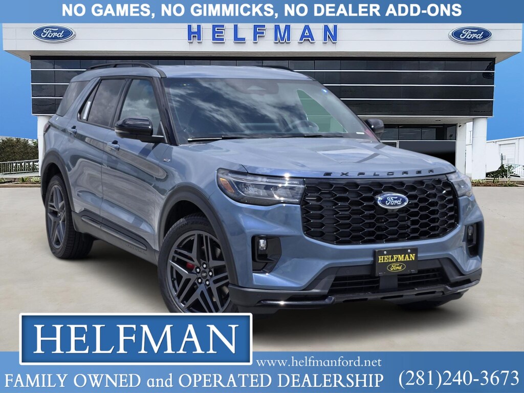 New 2026 Ford Explorer ST-Line SUV