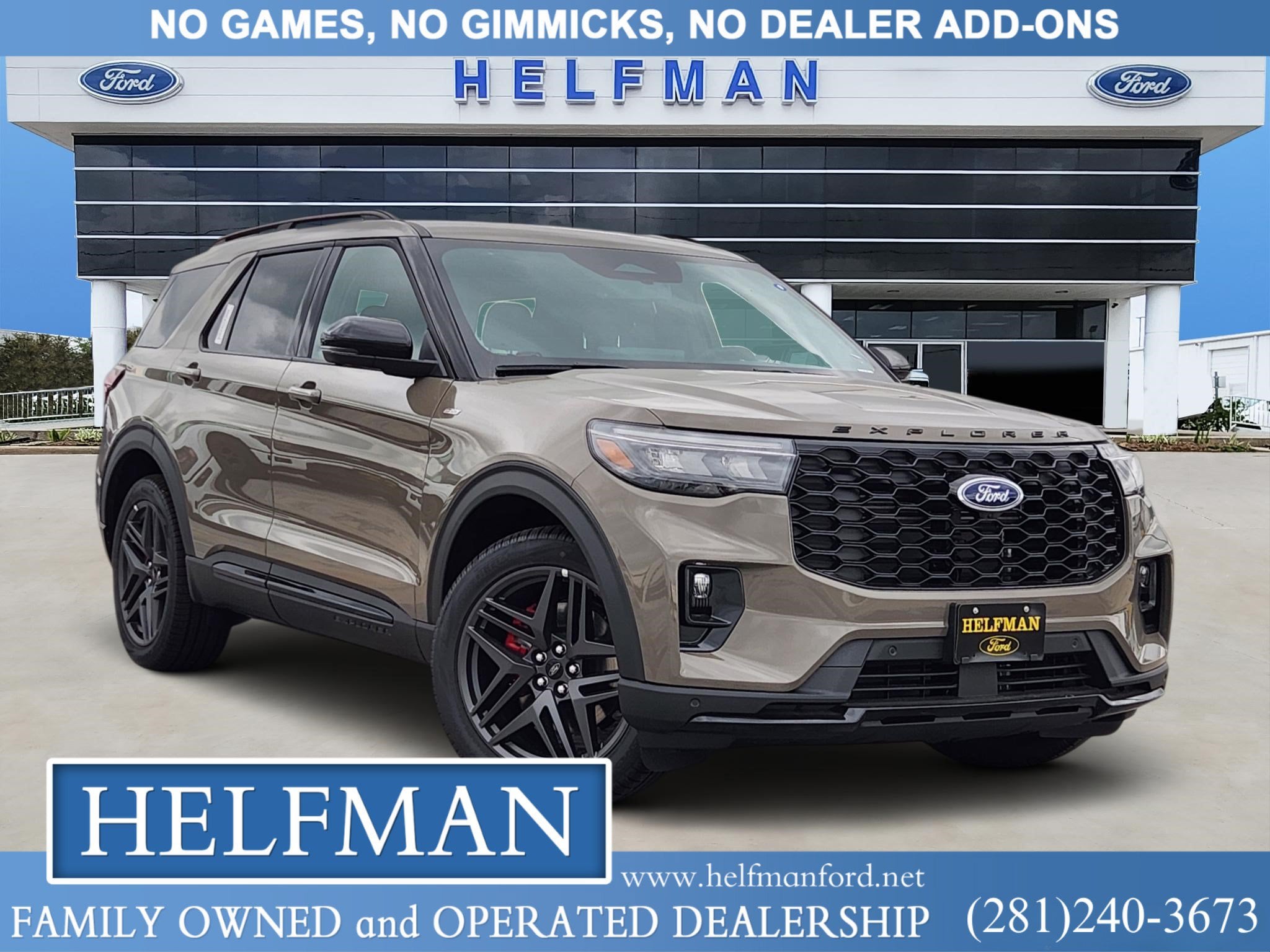 New 2026 Ford Explorer ST-Line