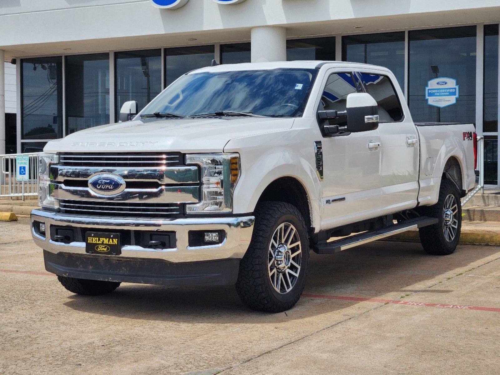 Certified 2019 Ford F-250 Super Duty Lariat with VIN 1FT7W2BT1KED64093 for sale in Stafford, TX