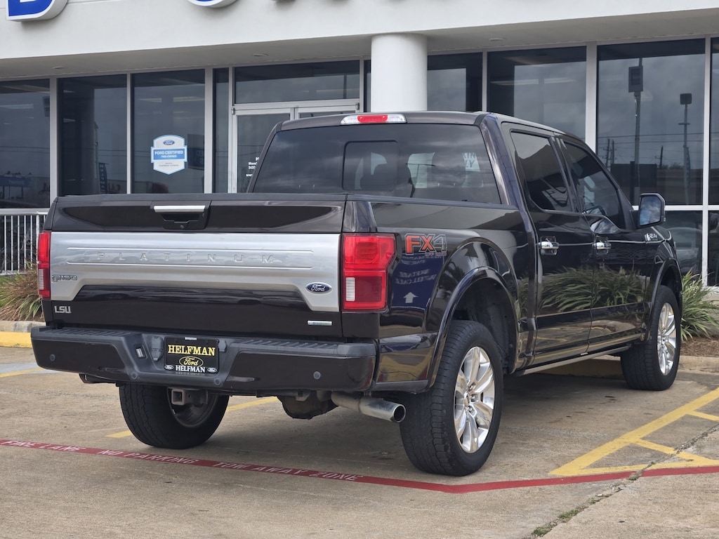 Used 2019 Ford F-150 Platinum Truck SuperCrew Cab