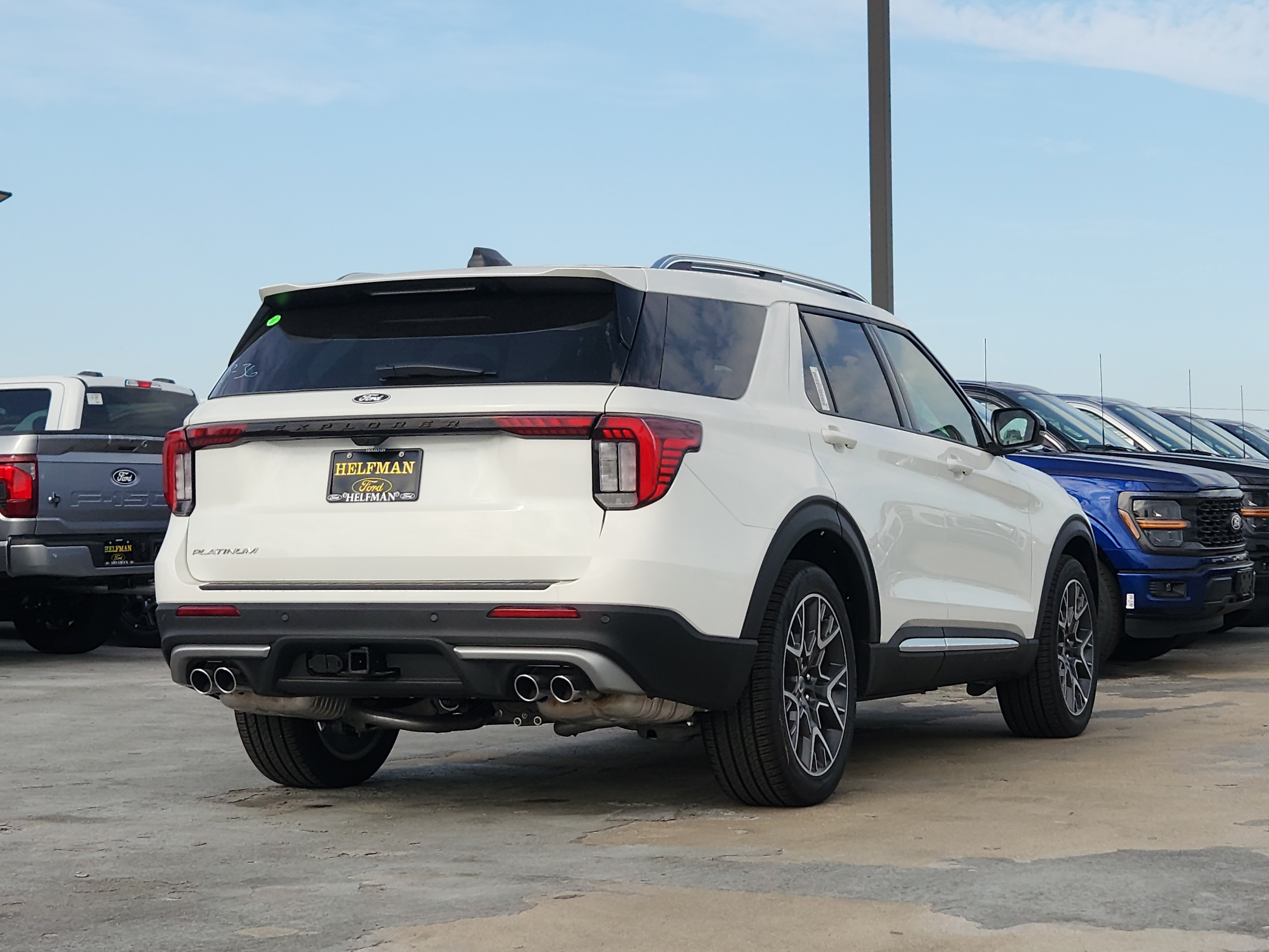 New 2027 Ford Explorer Platinum SUV