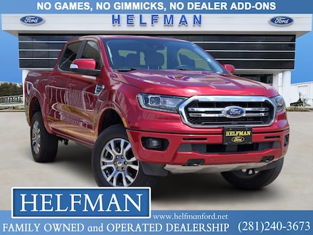 Used 2021 Ford Ranger Lariat Truck SuperCrew for Sale in Stafford, TX at Helfman Ford