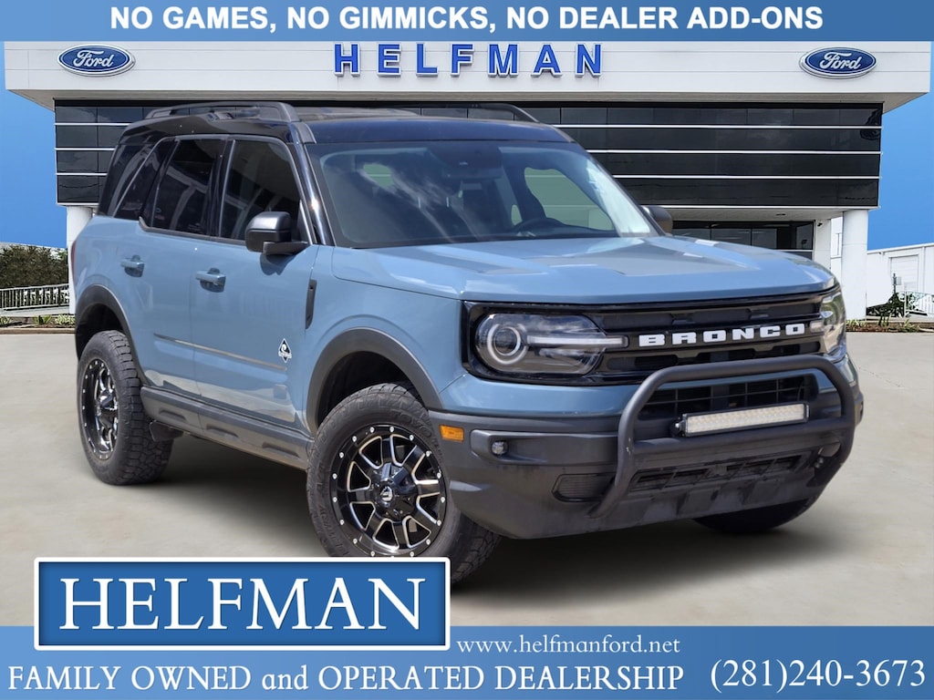 Certified 2021 Ford Bronco Sport Outer Banks SUV