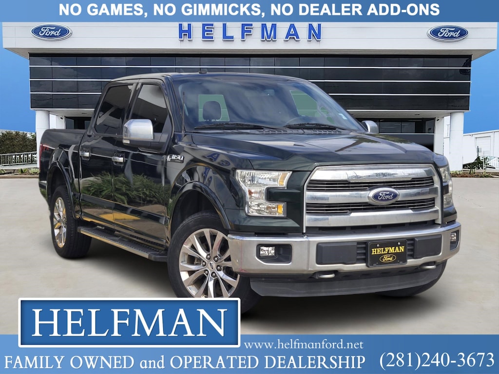 Certified 2016 Ford F-150 Lariat Truck SuperCrew Cab