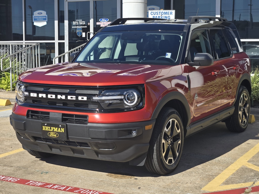Certified 2024 Ford Bronco Sport Outer Banks SUV