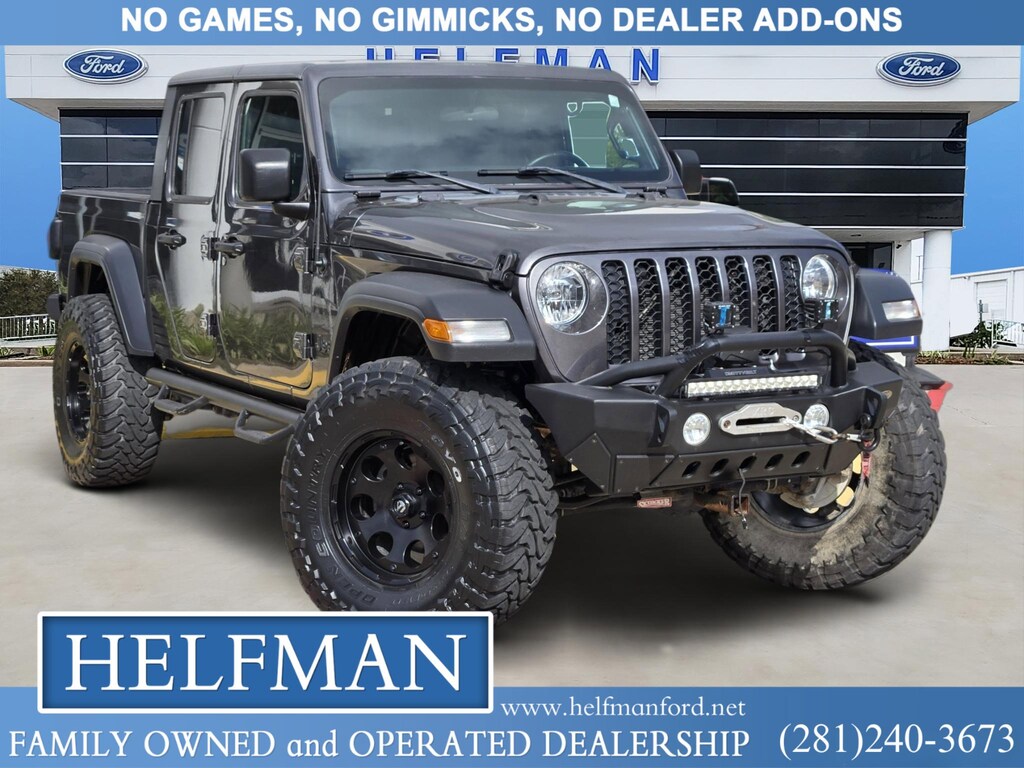 Used 2020 Jeep Gladiator Sport S Truck Crew Cab