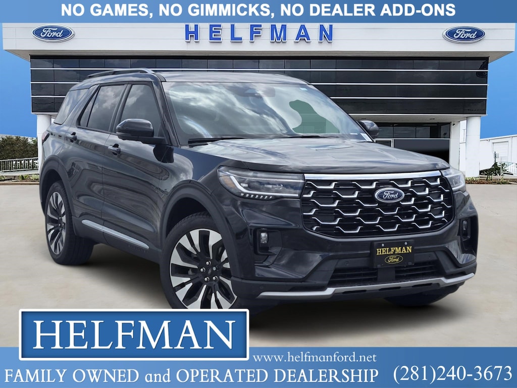New 2026 Ford Explorer Platinum SUV