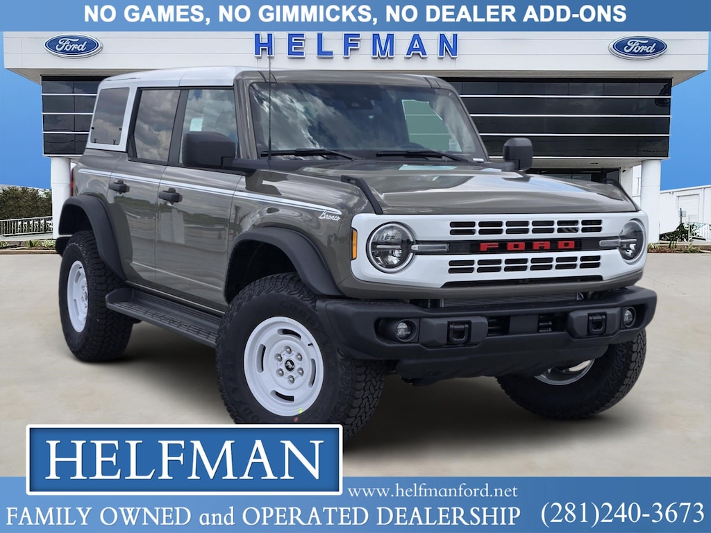 New 2026 Ford Bronco Heritage Edition SUV