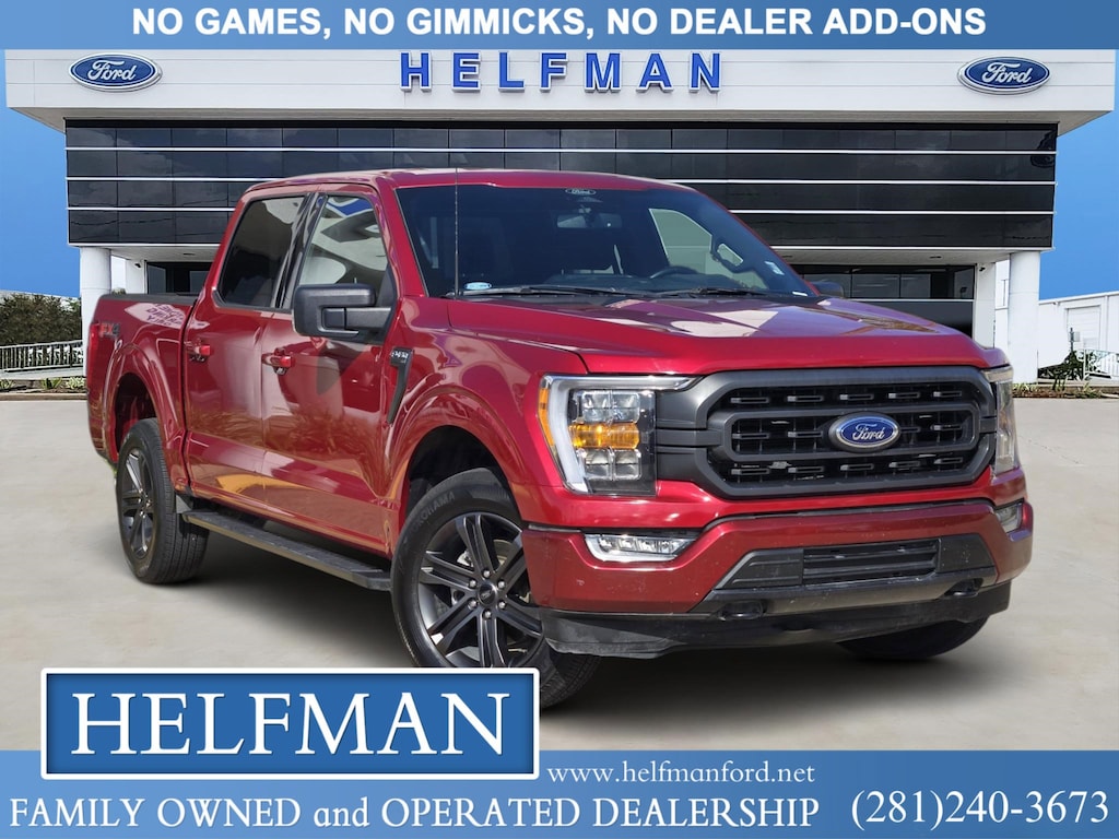 Used 2022 Ford F-150 XLT Truck SuperCrew Cab