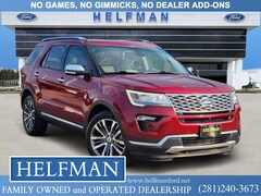 Used 2019 Ford Explorer Platinum SUV 1FM5K8HT4KGA07570 for Sale in Stafford, TX at Helfman Ford