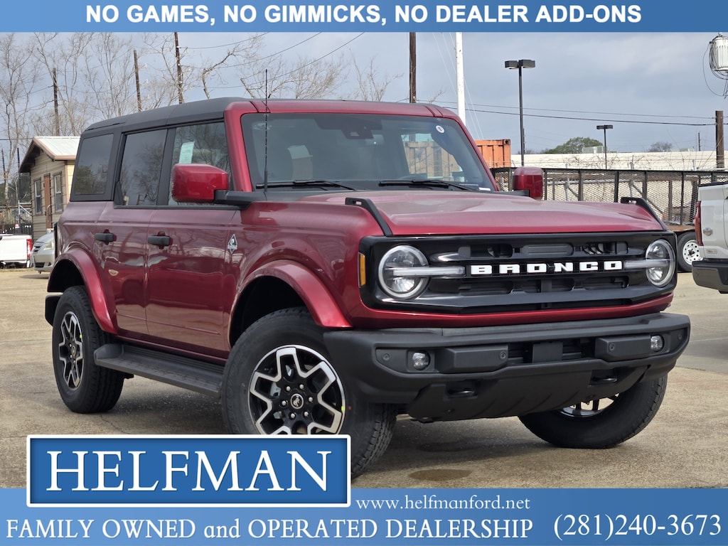 New 2026 Ford Bronco Outer Banks SUV