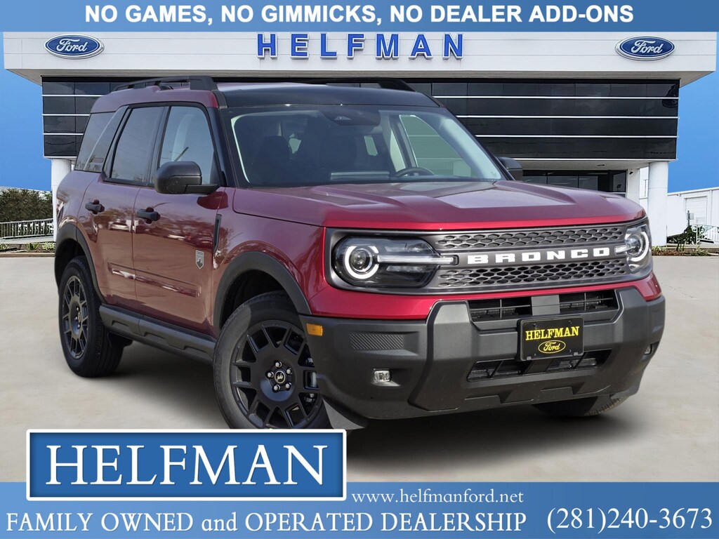 New 2025 Ford Bronco Sport Big Bend SUV