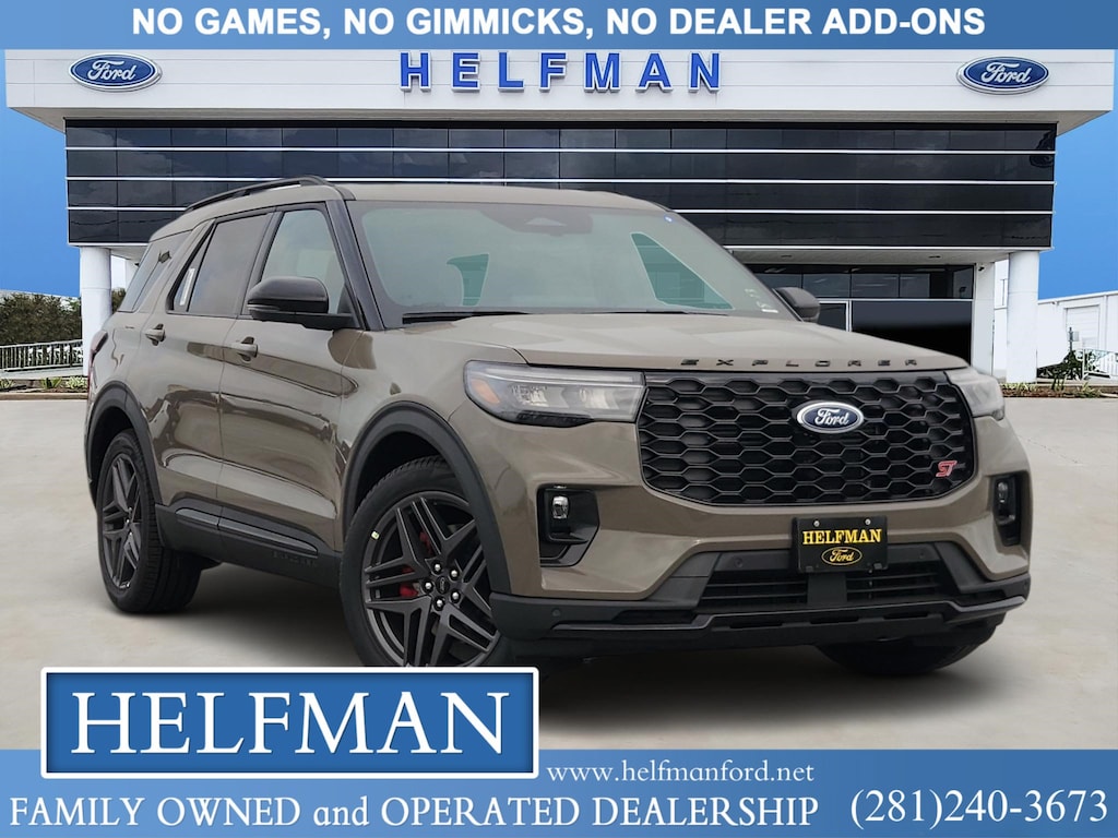 New 2026 Ford Explorer ST SUV