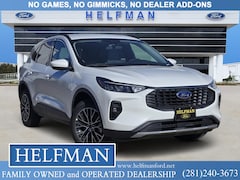 New 2025 Ford Escape Plug-in Hybrid SUV 1FMCU0E10SUB66058 for Sale in Stafford, TX at Helfman Ford