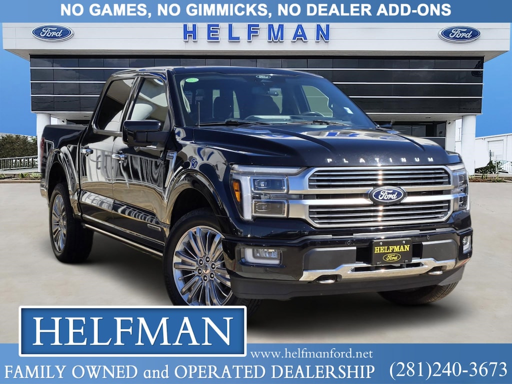 Certified 2024 Ford F-150 Platinum Truck SuperCrew Cab