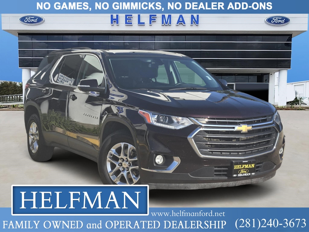 Used 2021 Chevrolet Traverse LT Cloth SUV