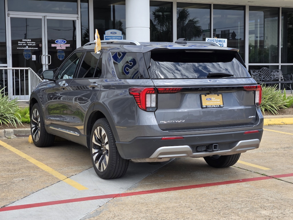 Certified 2025 Ford Explorer Platinum SUV