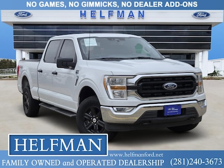 Used 2022 Ford F-150 XLT Truck SuperCrew Cab for Sale in Stafford, TX at Helfman Ford