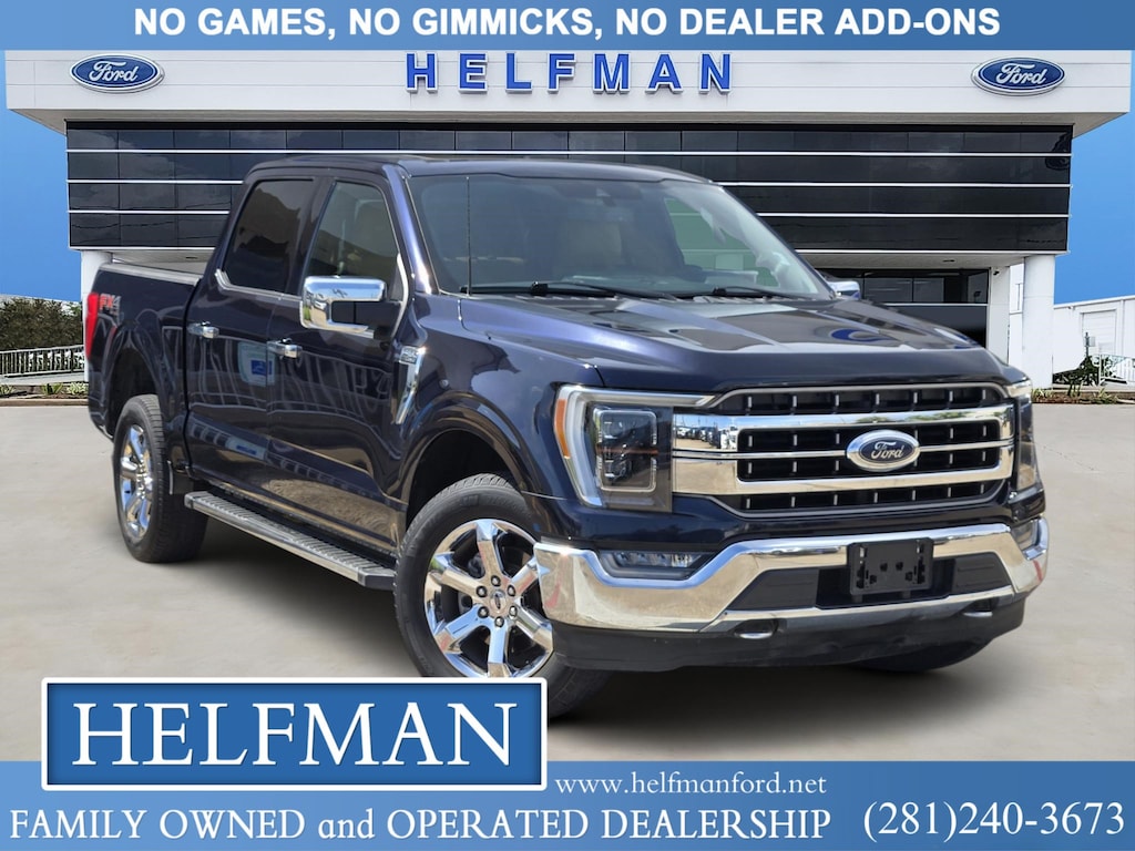 Used 2021 Ford F-150 Lariat Truck SuperCrew Cab