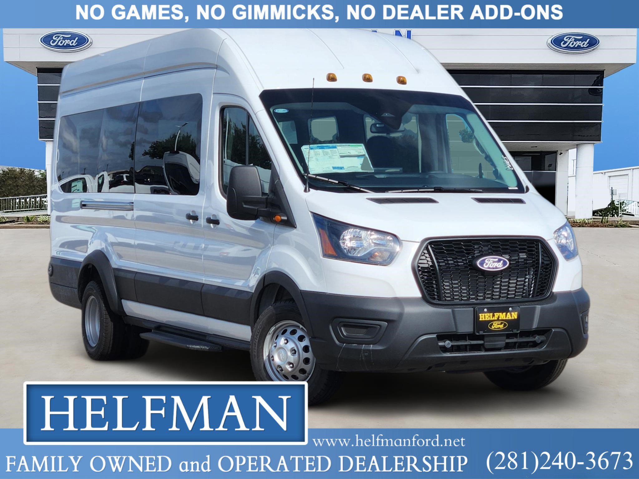 New 2026 Ford Transit Commercial Passenger Van XL VAN