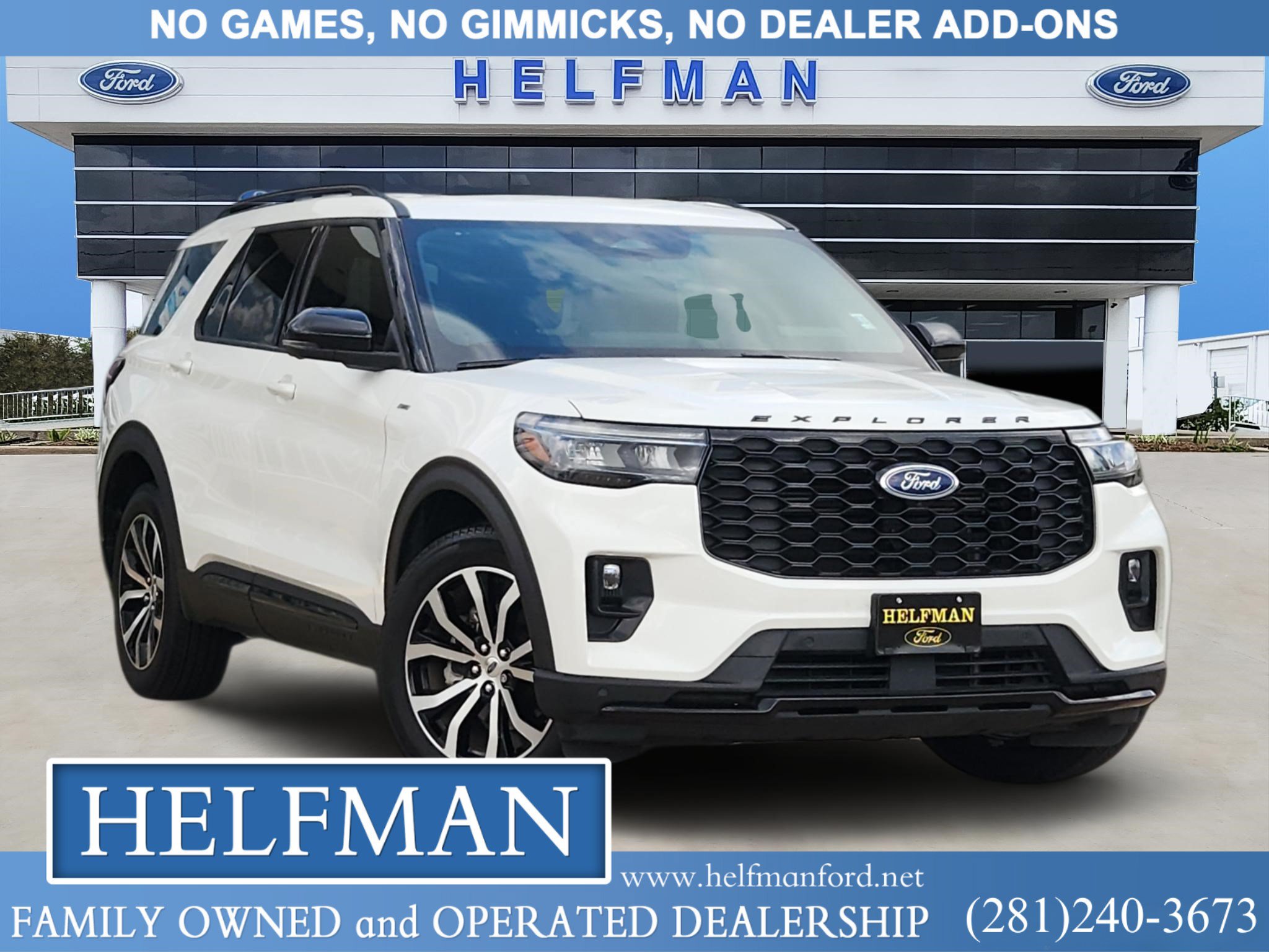Certified 2025 Ford Explorer ST-Line SUV