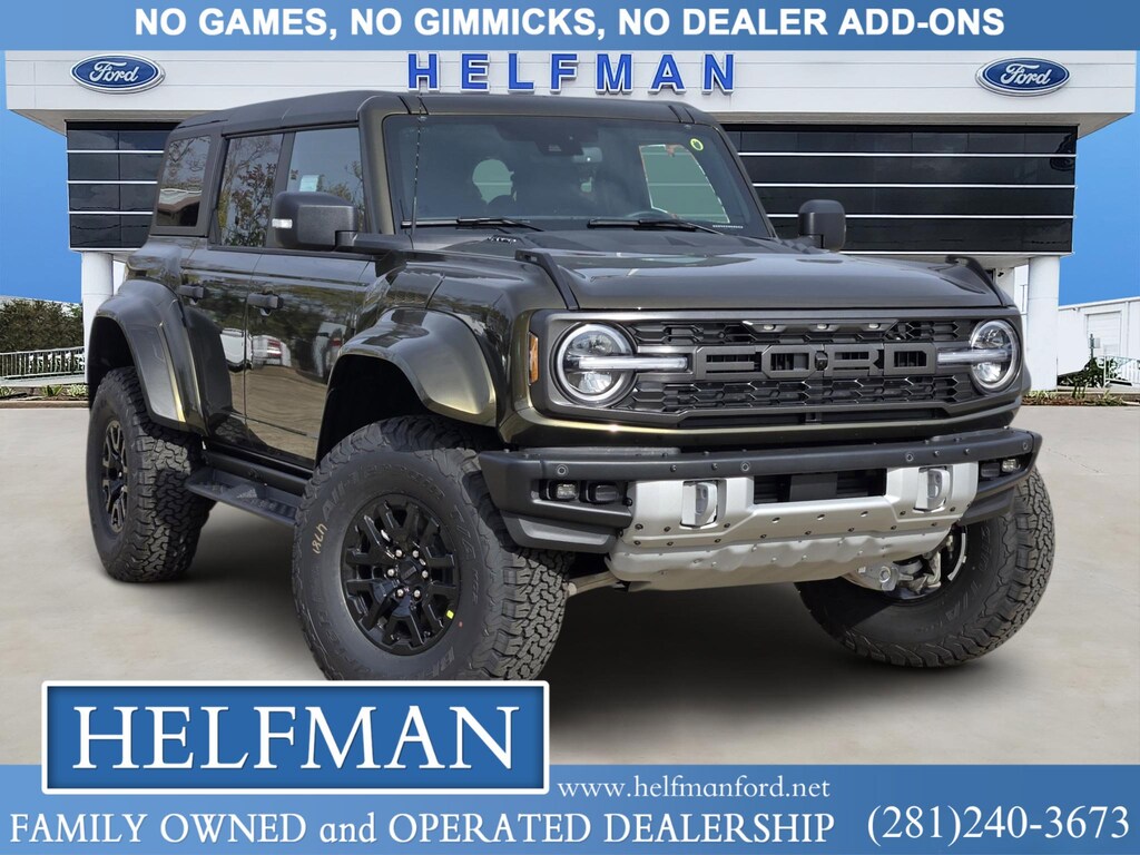 New 2025 Ford Bronco Raptor SUV