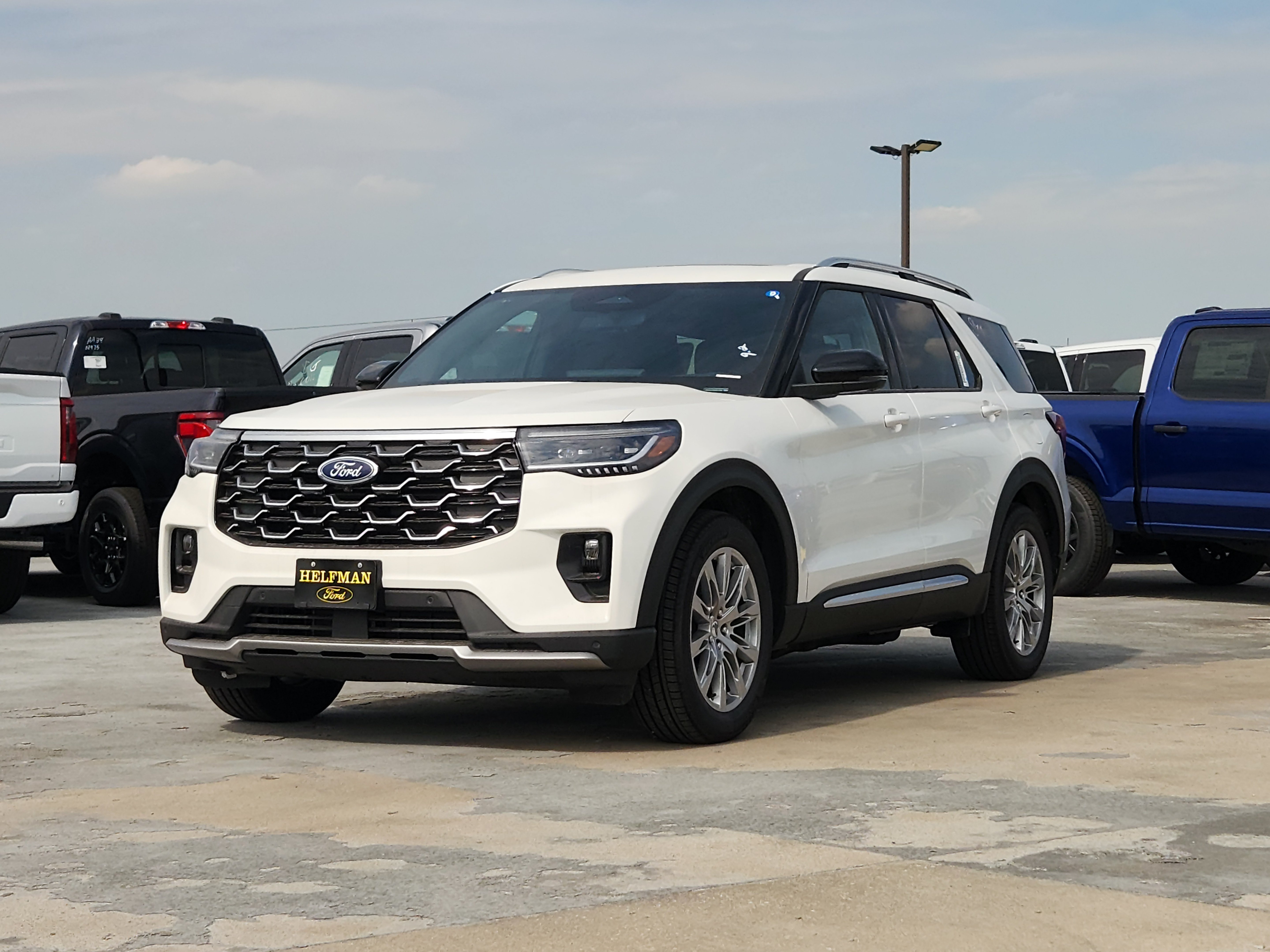 New 2026 Ford Explorer Platinum SUV