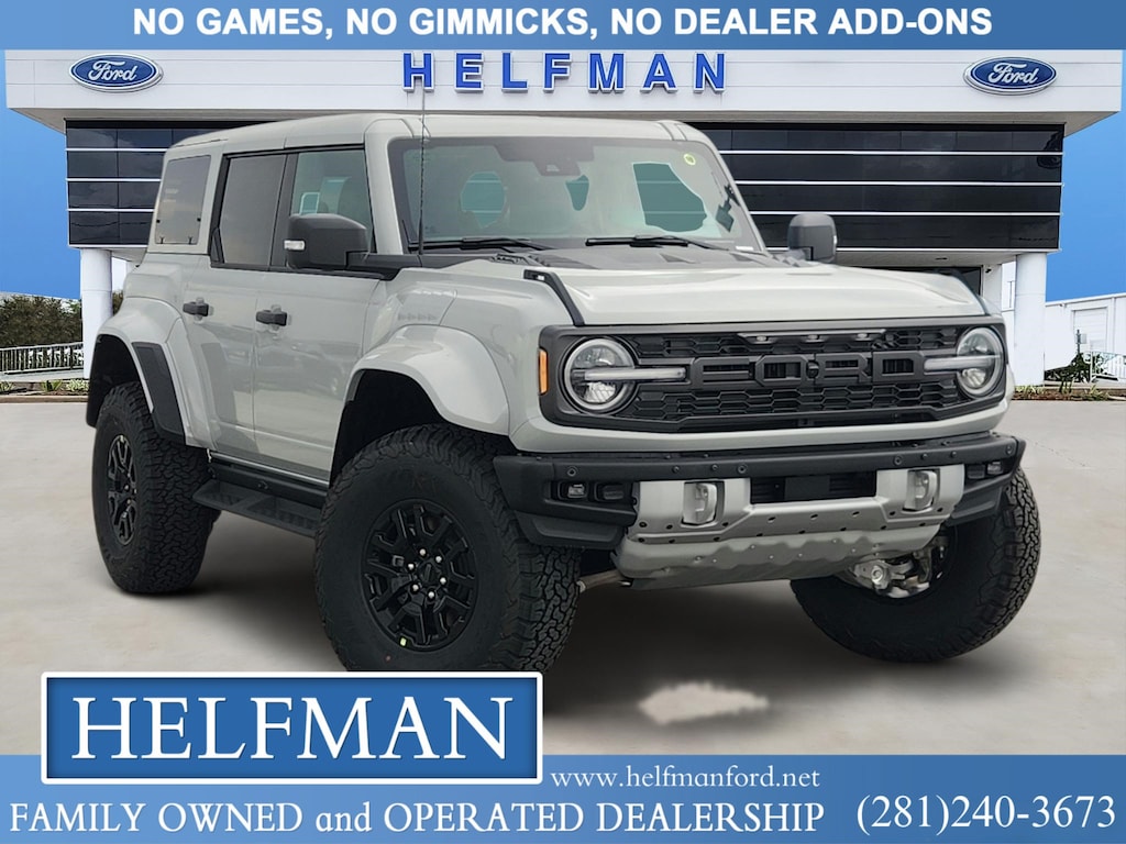 New 2026 Ford Bronco Raptor® SUV