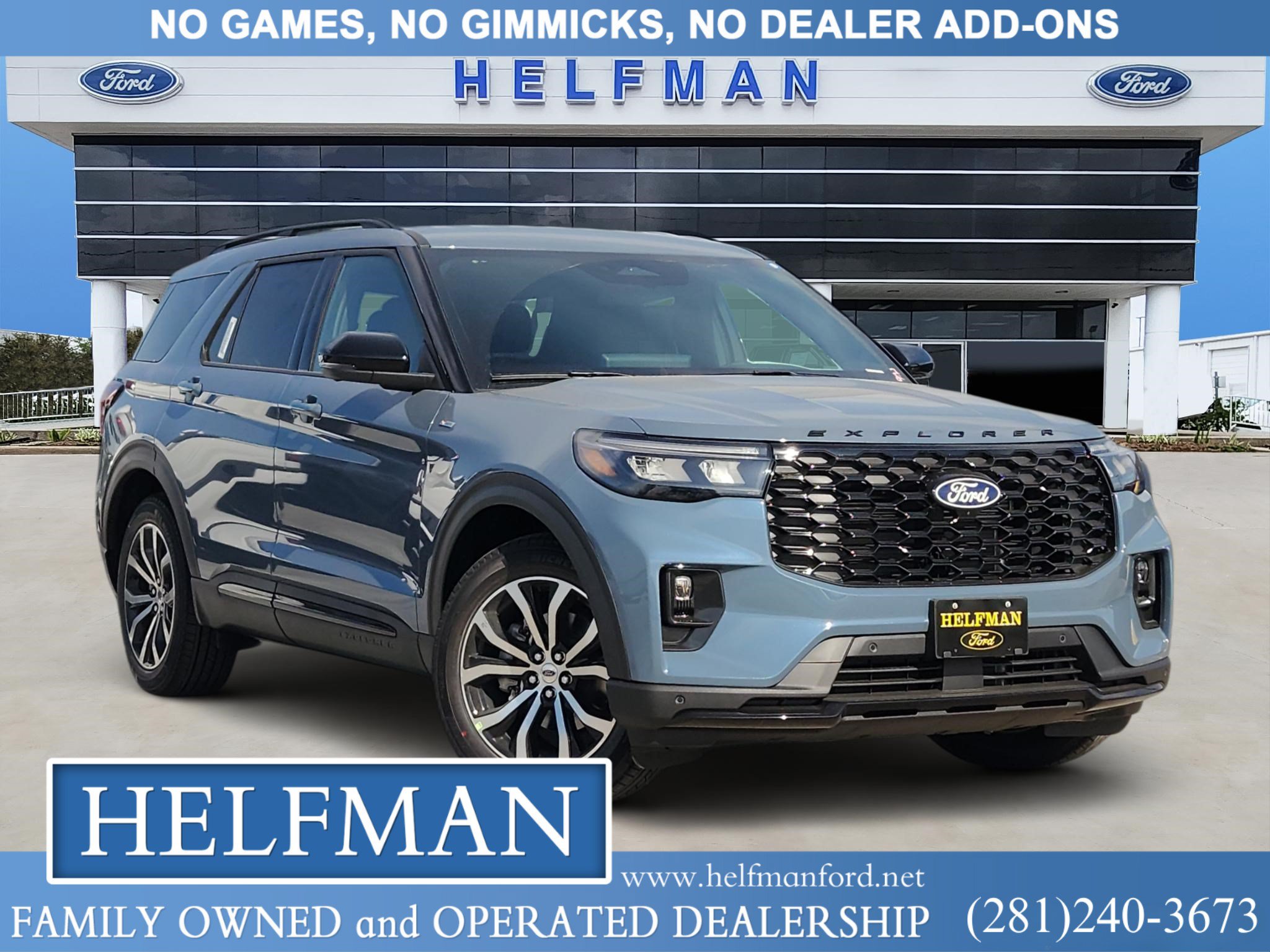New 2027 Ford Explorer ST-Line SUV