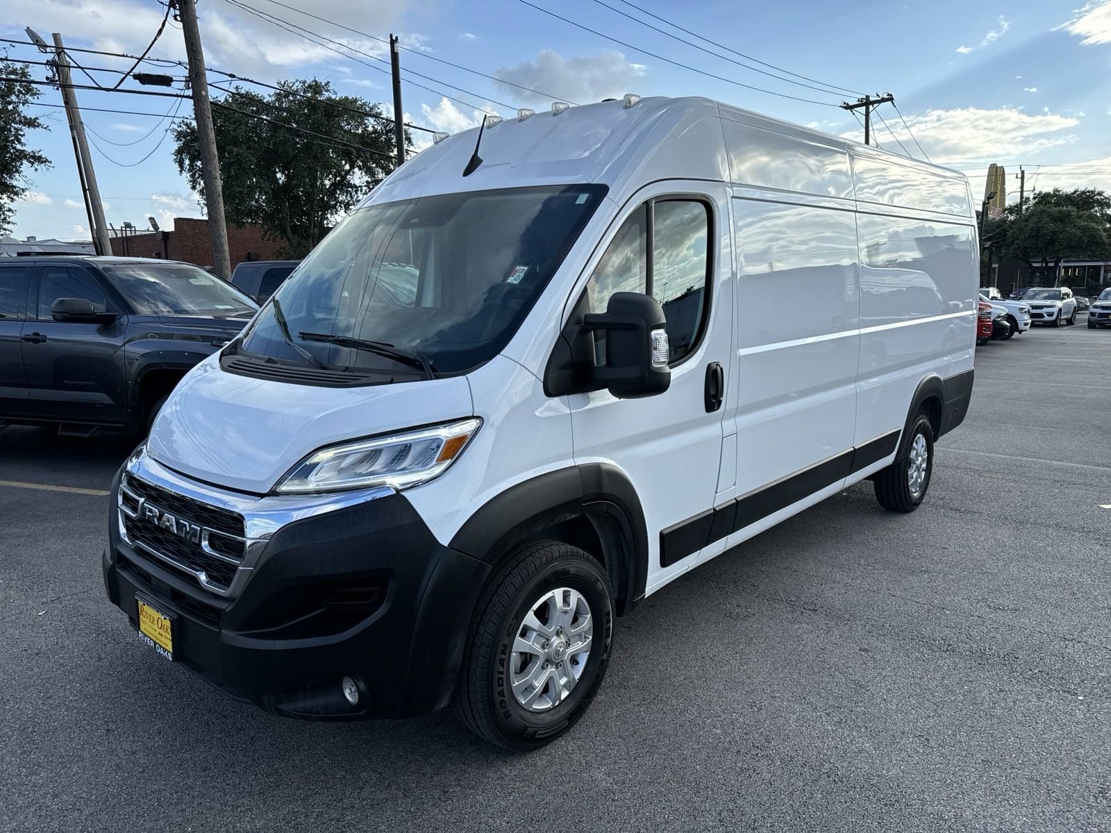 Used 2024 RAM ProMaster Cargo Van Base with VIN 3C6MRVJG2RE118837 for sale in Houston, TX