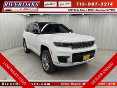 Used 2025 Jeep Grand Cherokee L Summit SUV 1C4RJKEG0S8702717 for Sale in Houston, TX at River Oaks Chrysler Jeep Dodge Ram