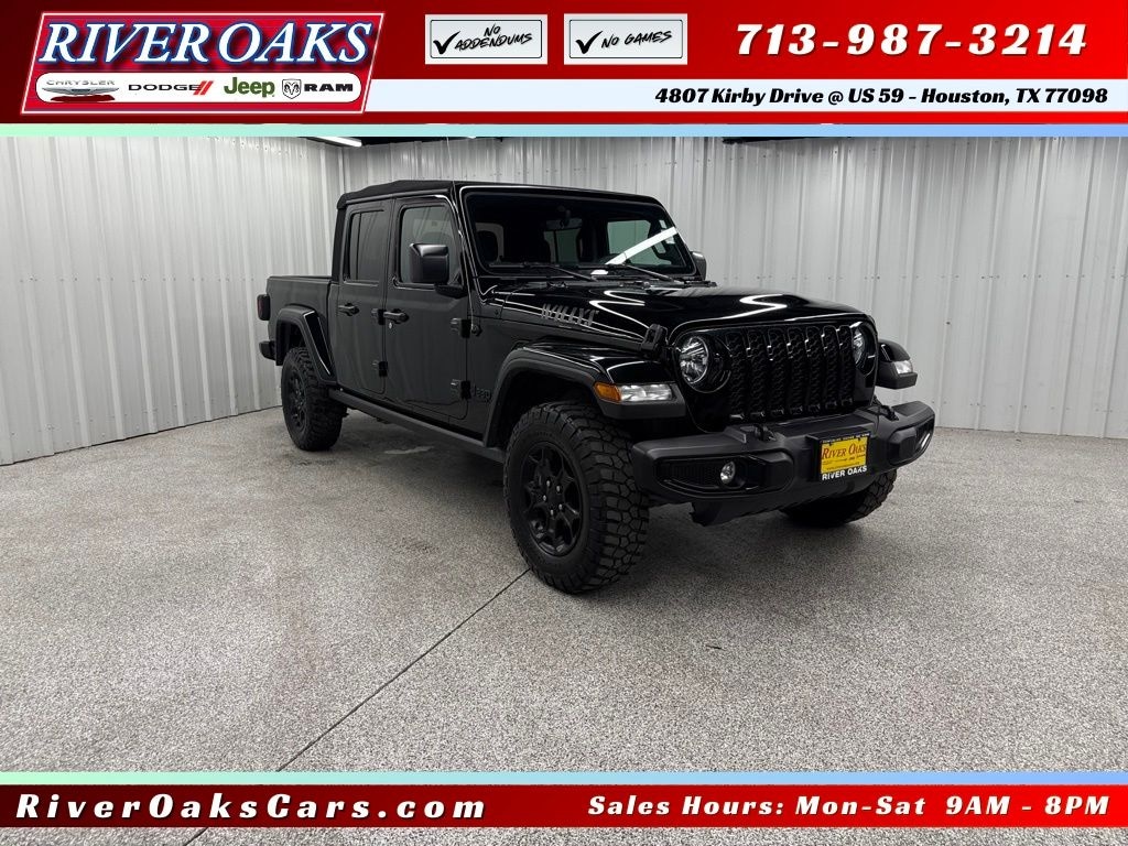 Used 2023 Jeep Gladiator Willys Truck Crew Cab