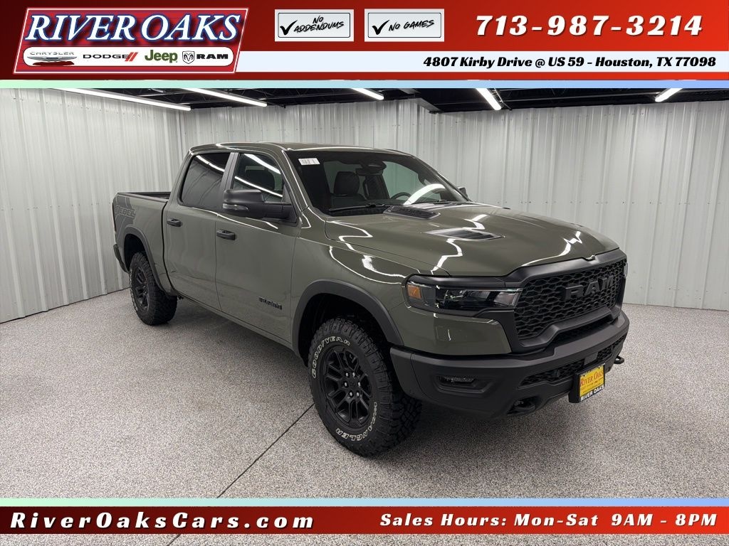 New 2026 Ram 1500 REBEL CREW CAB 4X4 5'7 BOX Pickup