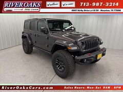 2026 Jeep Wrangler 4-DOOR RUBICON X Sport Utility for Sale in Houston, TX at River Oaks Chrysler Jeep Dodge Ram