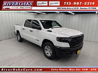 2025 Ram 1500 TRADESMAN CREW CAB 4X4 5'7 BOX Pickup for Sale in Houston, TX at River Oaks Chrysler Jeep Dodge Ram