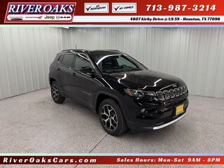 New 2026 Jeep Compass LIMITED 4X4 Sport Utility for Sale in Houston, TX at River Oaks Chrysler Jeep Dodge Ram