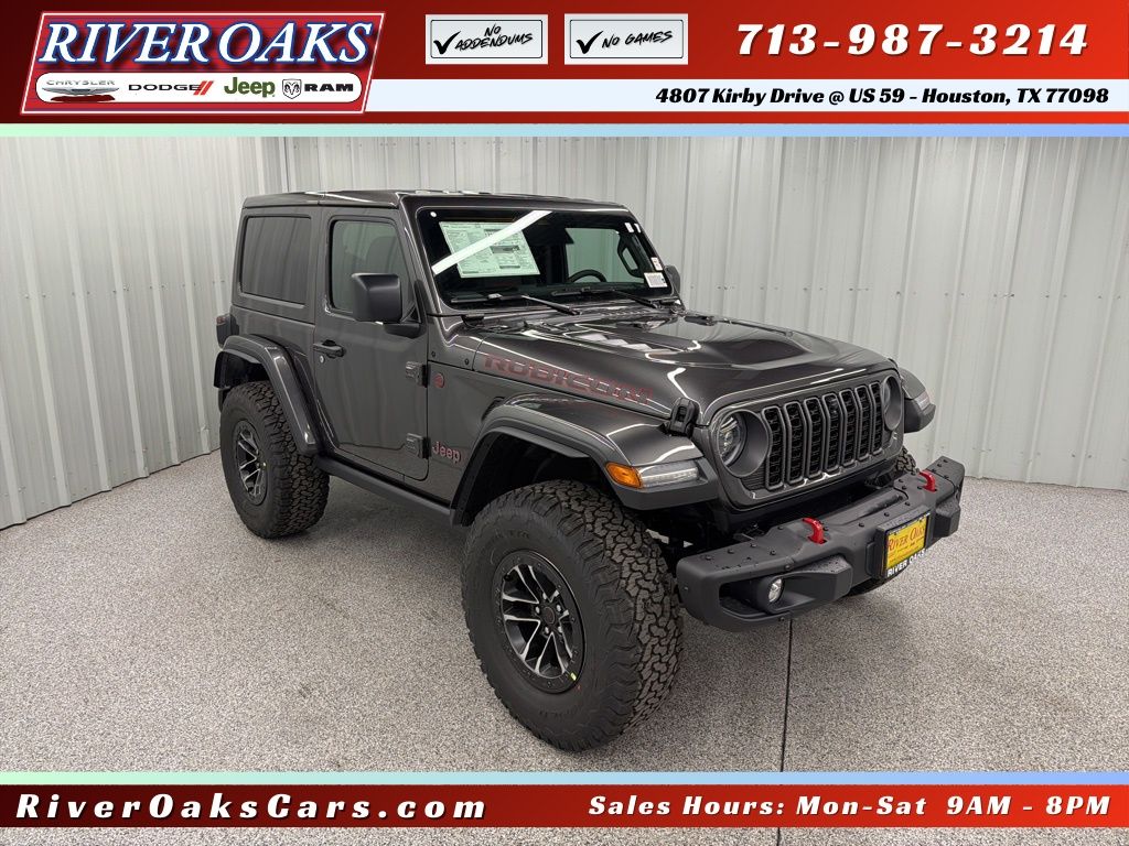 New 2026 Jeep Wrangler 2-DOOR RUBICON X for Sale in Houston Near