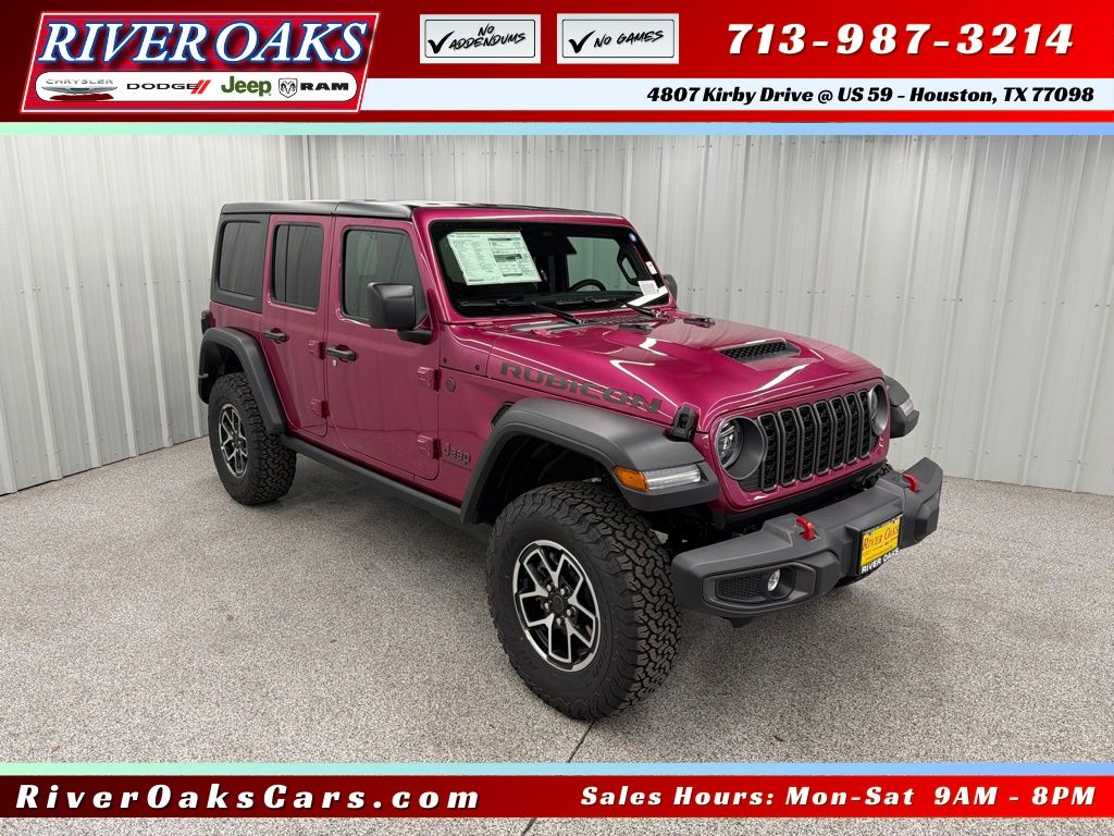 New 2026 Jeep Wrangler 4-DOOR RUBICON
