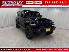 Used 2021 Jeep Wrangler Unlimited Sahara High Altitude SUV 1C4HJXEN9MW669173 for Sale in Houston, TX at River Oaks Chrysler Jeep Dodge Ram