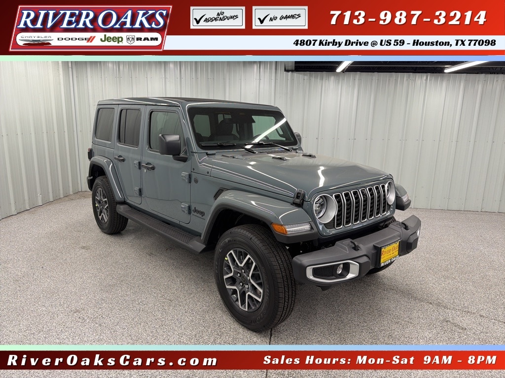 New 2026 Jeep Wrangler 4-DOOR SAHARA Sport Utility
