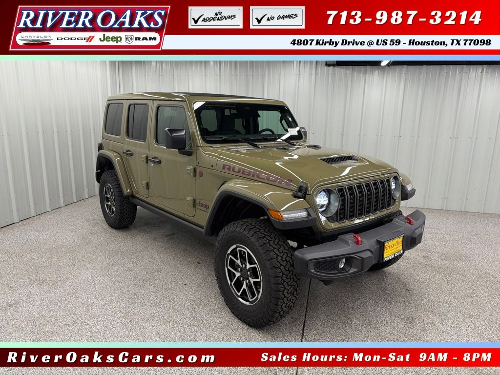 New 2026 Jeep Wrangler 4-DOOR RUBICON