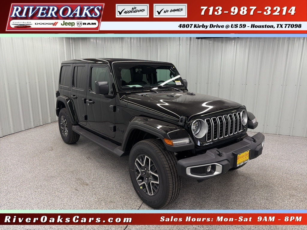 New 2026 Jeep Wrangler 4-DOOR SAHARA Sport Utility