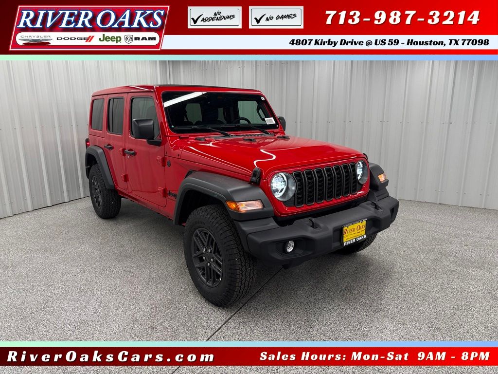 New 2026 Jeep Wrangler 4-DOOR SPORT S