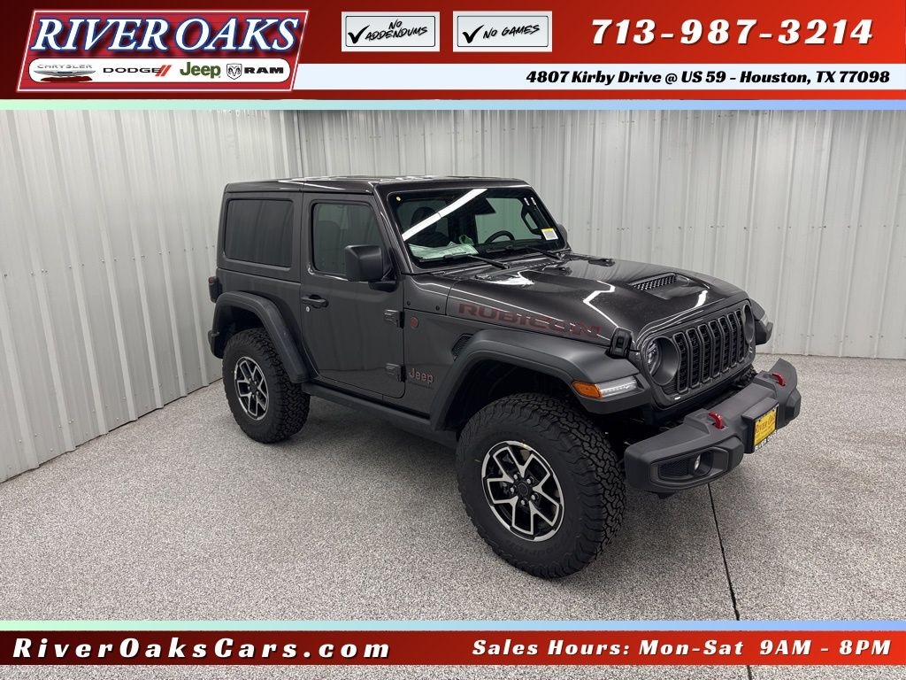 New 2026 Jeep Wrangler 2-DOOR RUBICON Sport Utility