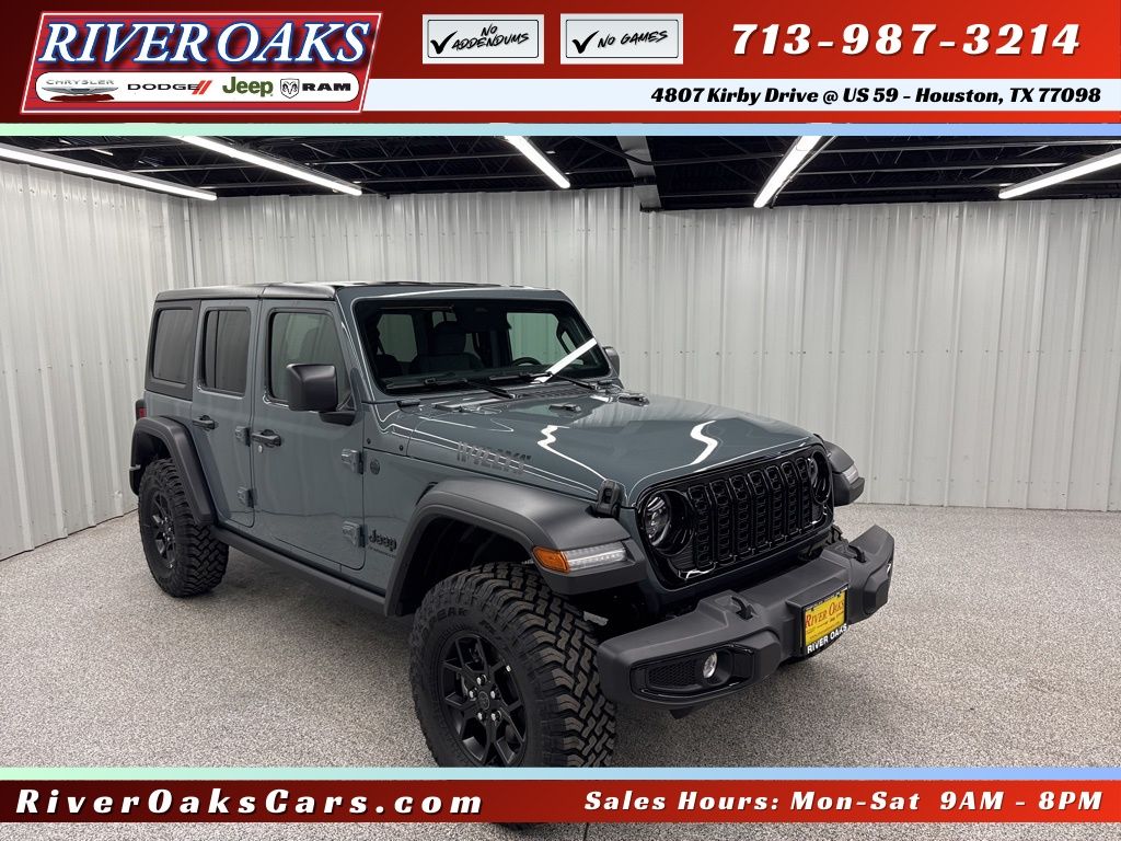 New 2026 Jeep Wrangler 4-DOOR WILLYS
