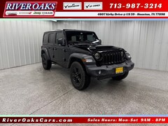 Used 2021 Jeep Wrangler Unlimited Sport Altitude SUV 1C4HJXDG4MW694551 for Sale in Houston, TX at River Oaks Chrysler Jeep Dodge Ram