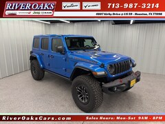 2026 Jeep Wrangler 4-DOOR RUBICON X Sport Utility for Sale in Houston, TX at River Oaks Chrysler Jeep Dodge Ram