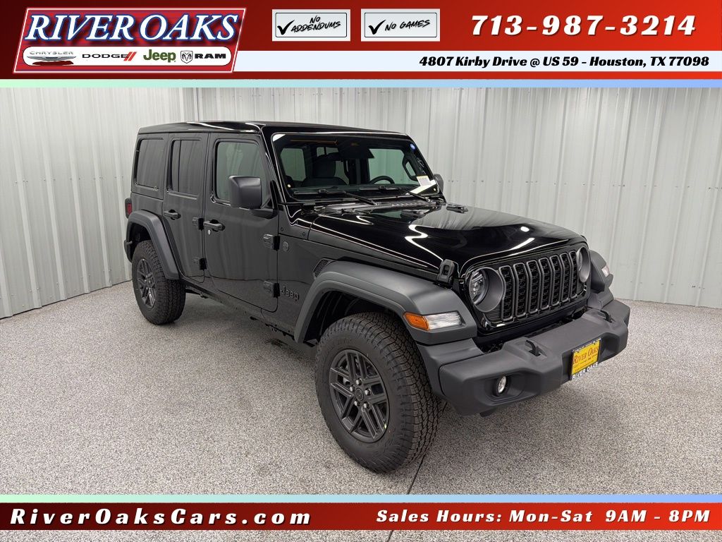 New 2026 Jeep Wrangler 4-DOOR SPORT S