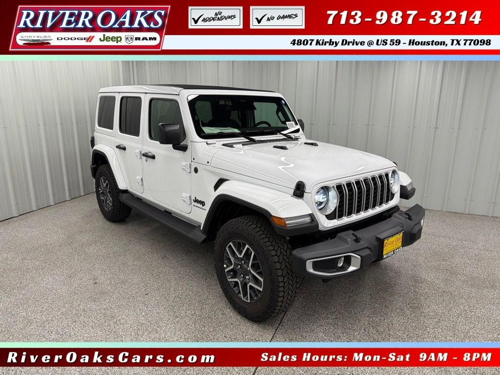 New 2026 Jeep Wrangler 4-DOOR SAHARA Sport Utility